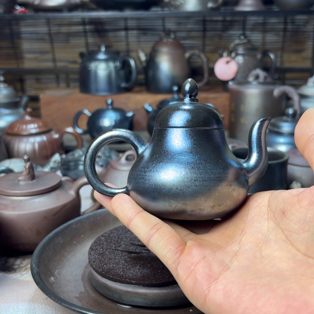 开***你壶庄诚柴烧坭兴陶壶