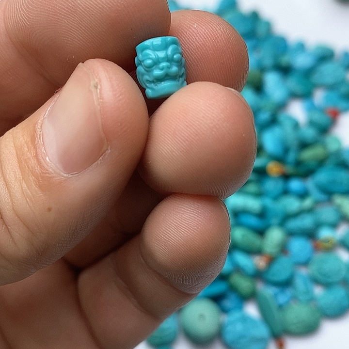 绿松石珠宝奇石未镶嵌