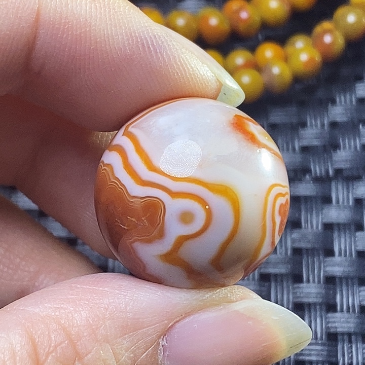 老***叶玛瑙/玉髓未镶嵌颈饰