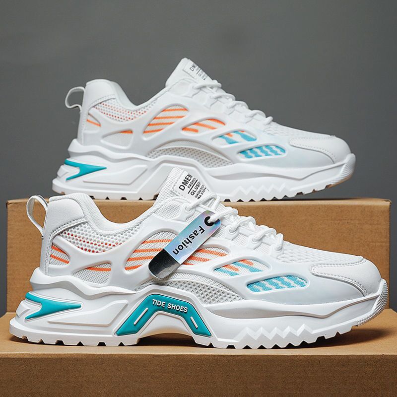 男鞋秋季新款透气网面运动鞋子男韩版潮F6622