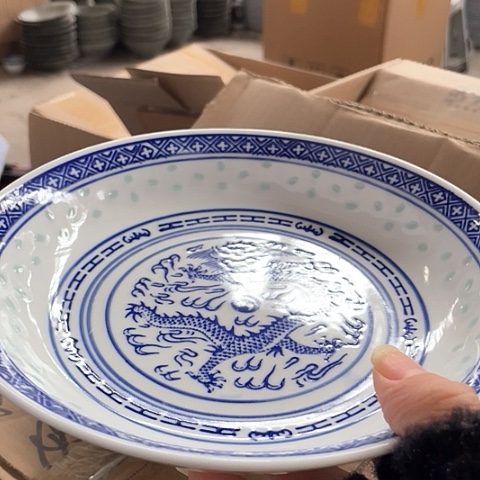 摆件陶景德镇高温陶瓷20.5