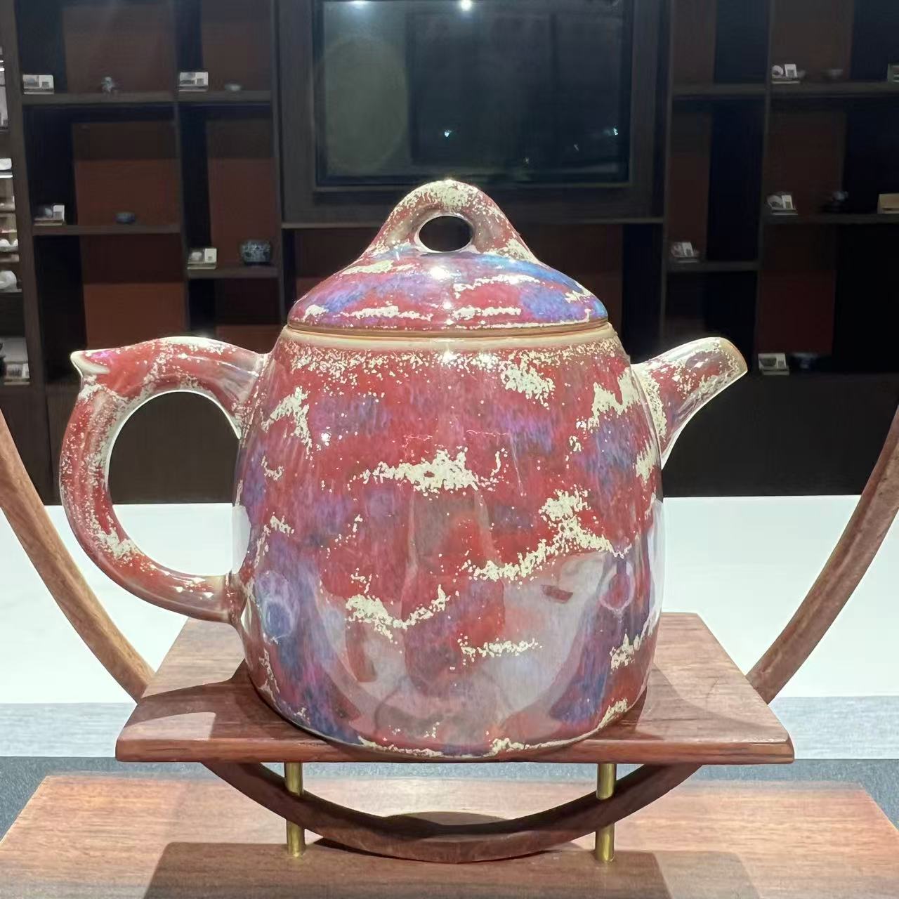 景德镇陶瓷--钧瓷大肚壶2