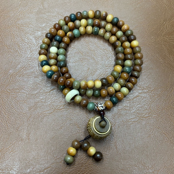 a284 敦煌问天菩提 卡1.0苹果珠带香炉长串