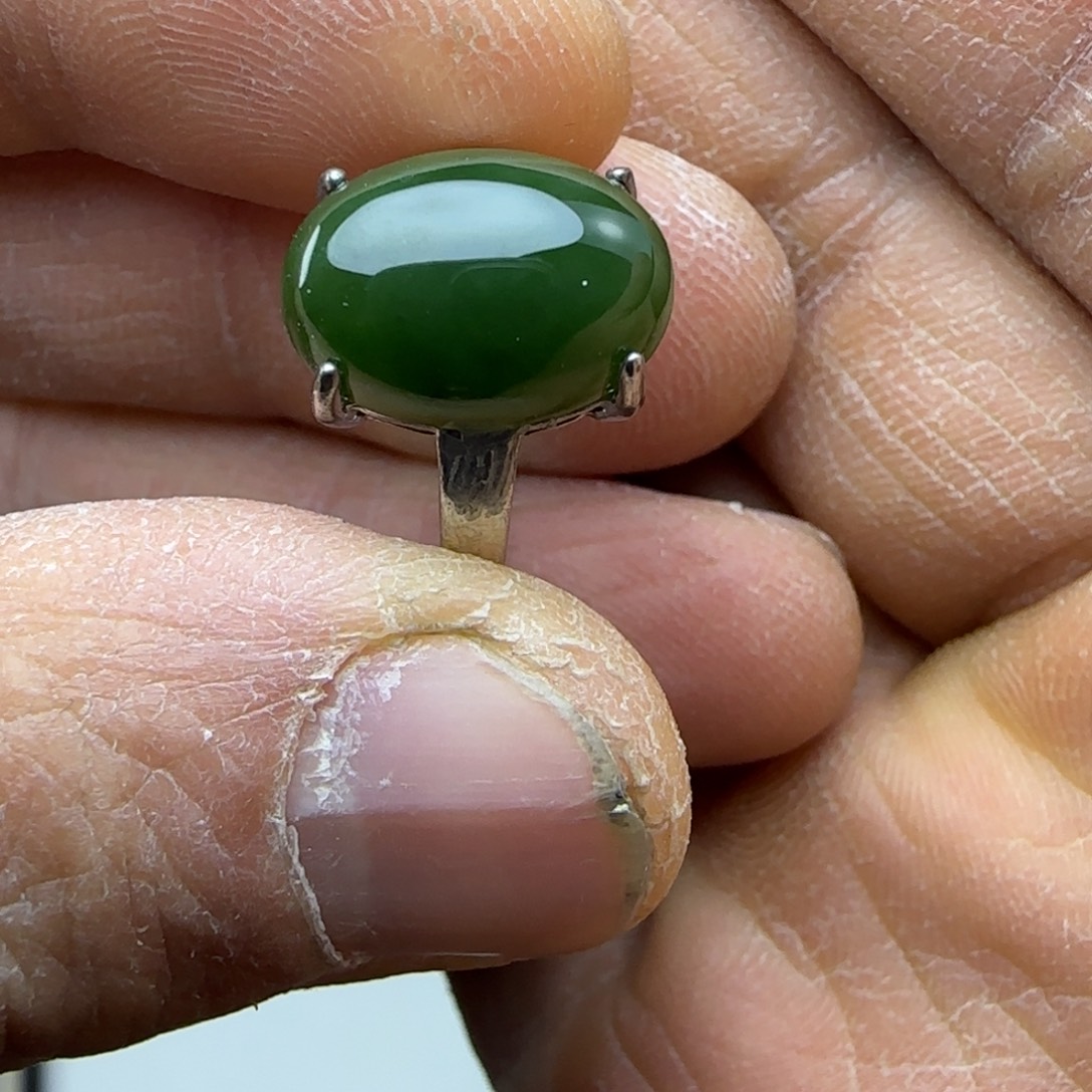 和田玉银S925镶嵌颈饰