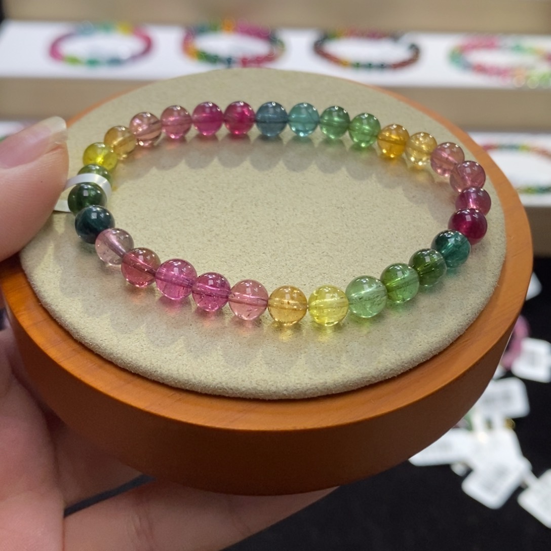 【闪购商品】碧玺手串未镶嵌两天看货期