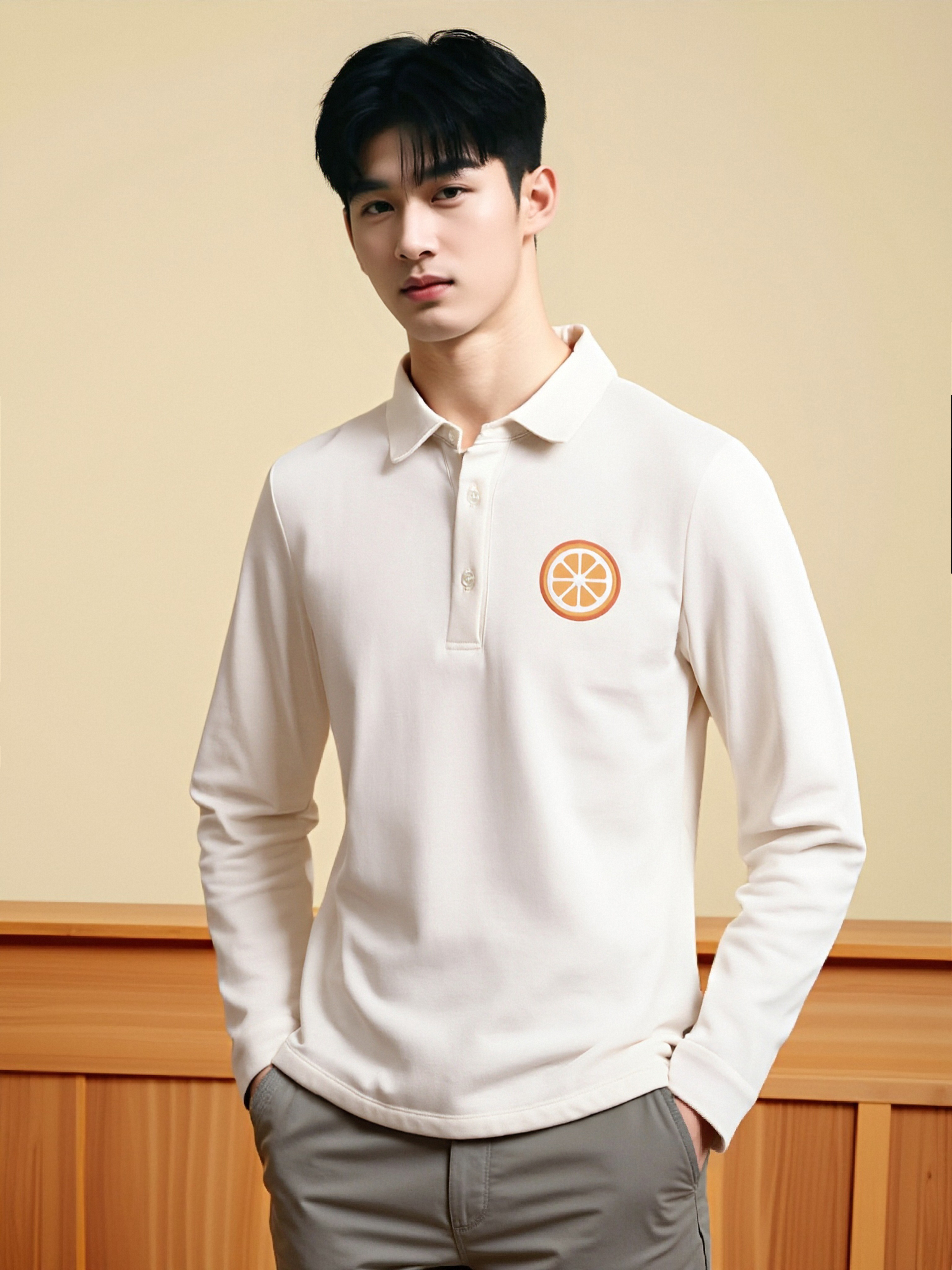 男女同款翻领衬衣加绒保暖百搭叠穿男女同款春秋衬衣PA-CL761