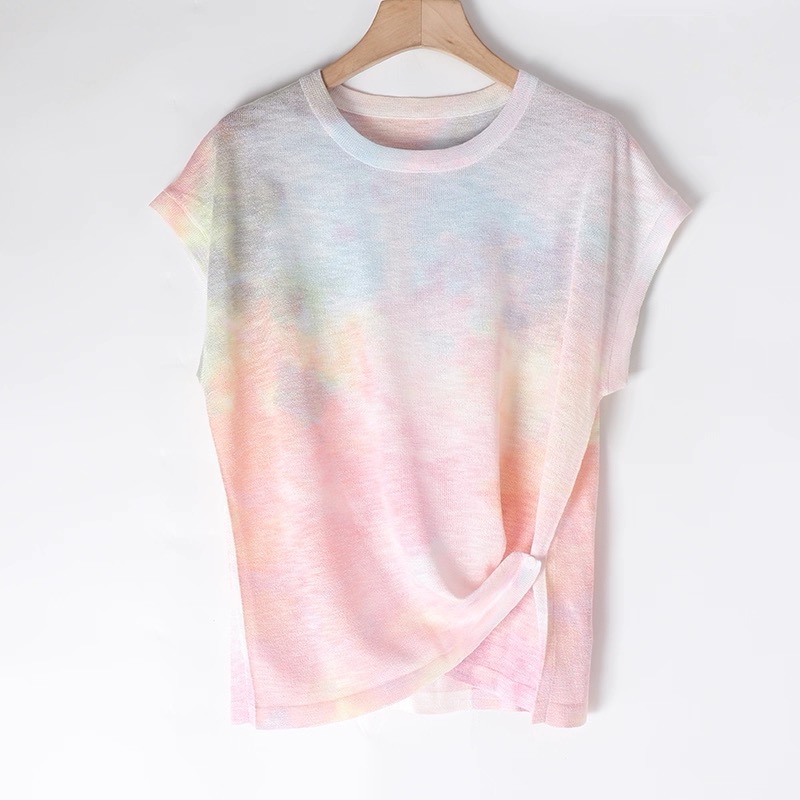 P200-P900【玥玥】2025夏季新款清凉时尚百搭针织衫女装