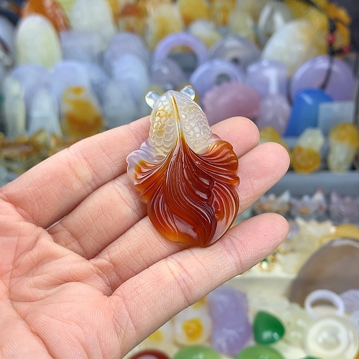 玛瑙/玉髓未镶嵌颈饰