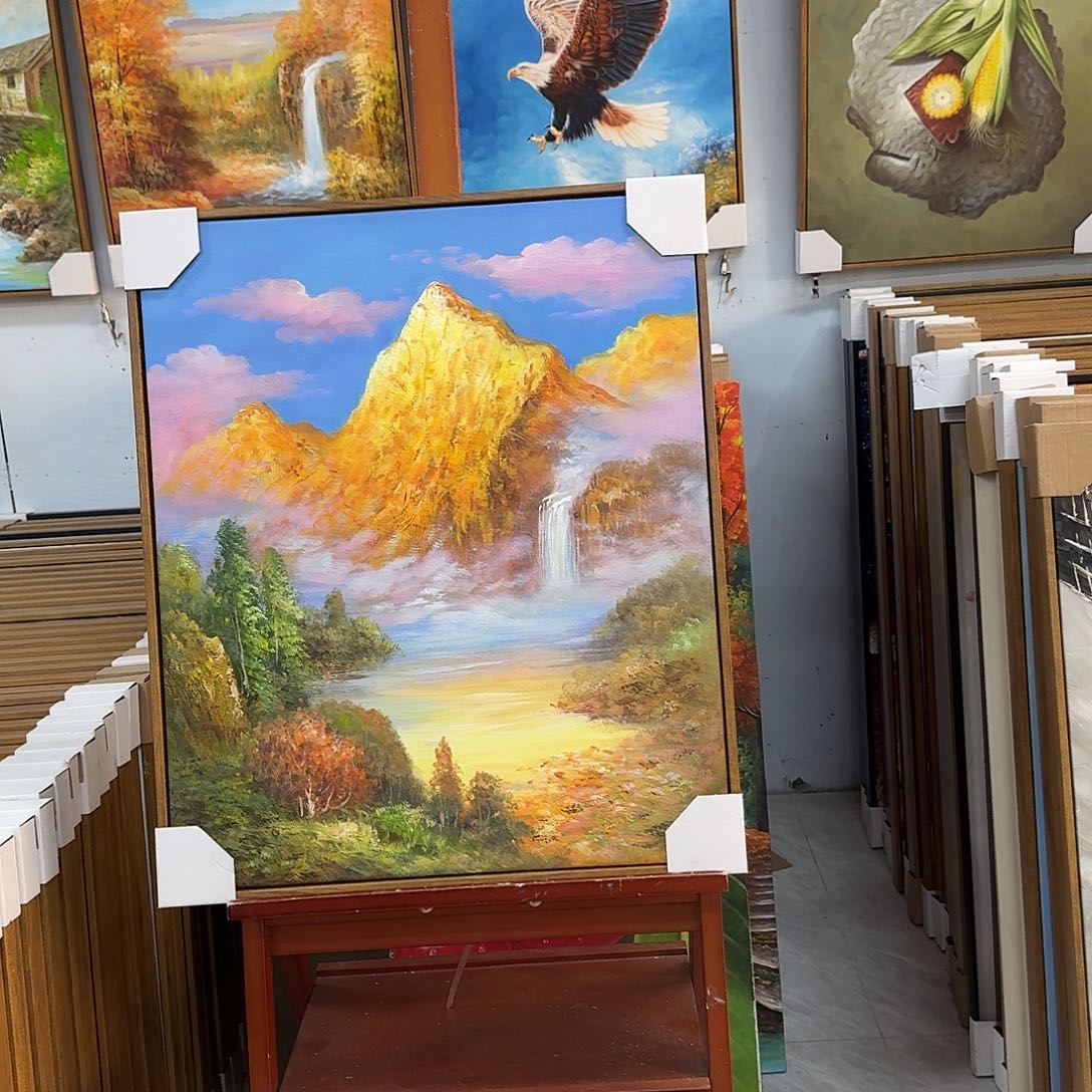 油画5060油画作品展作品展作品集展