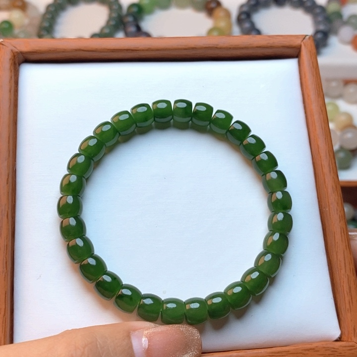 和田玉手链未镶嵌