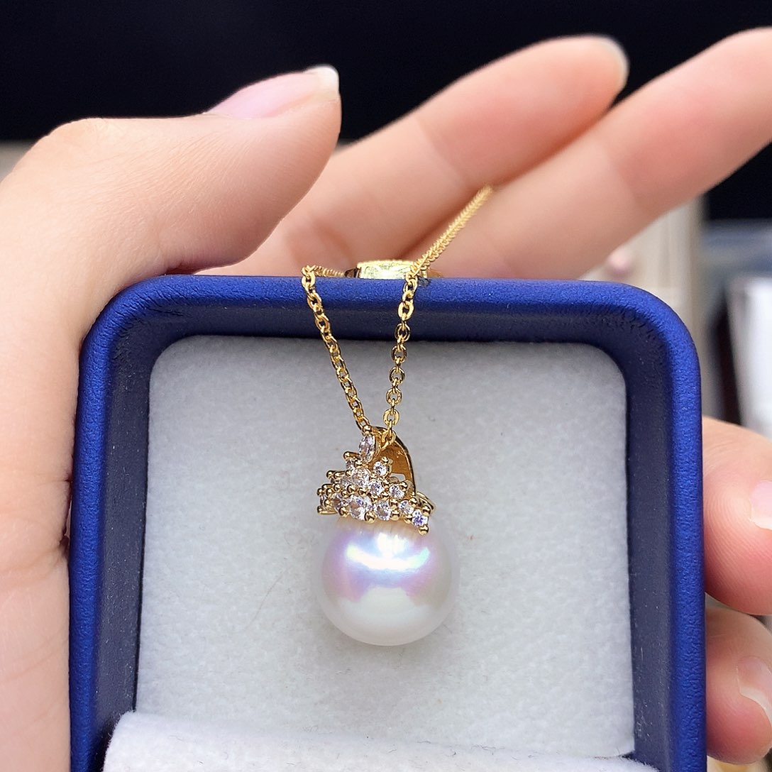 淡水珍珠合金颈饰