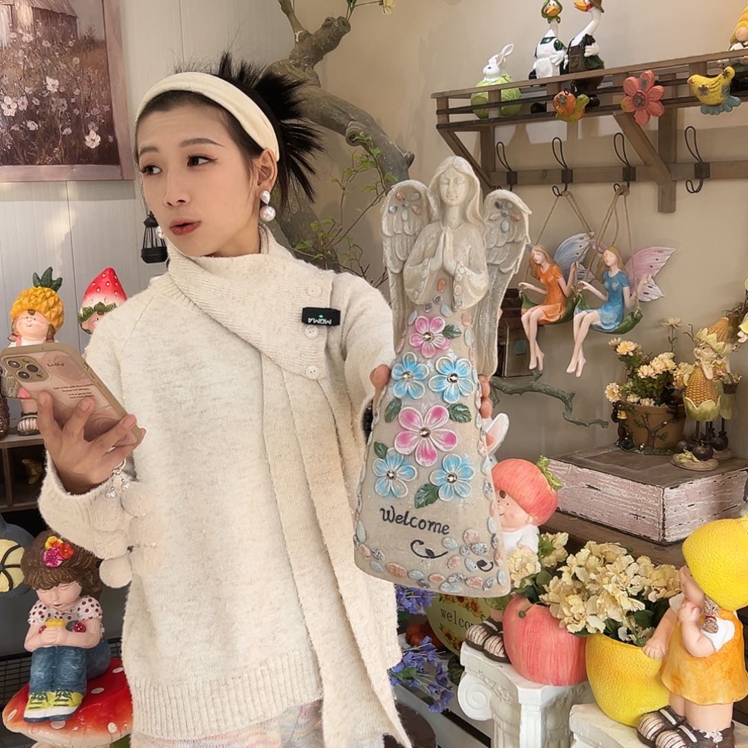 花园摆件红红火火