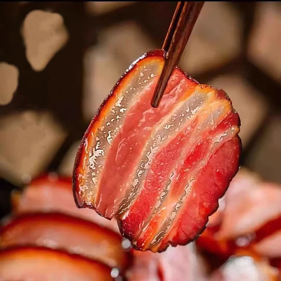 【国娃子A】湘西腊肉正宗农家自制柴火烟熏五花腊肉湖南腊味