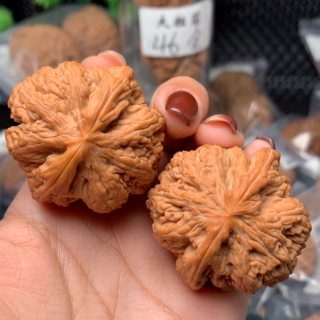 【闪购商品】文玩核桃把件45.7-15803-6