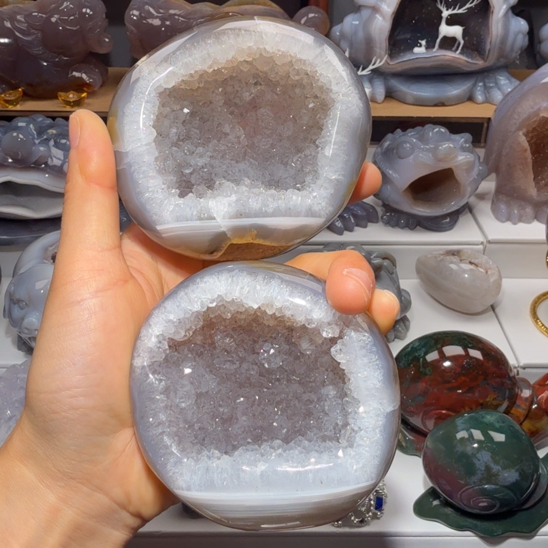 玛瑙/玉髓未镶嵌摆件