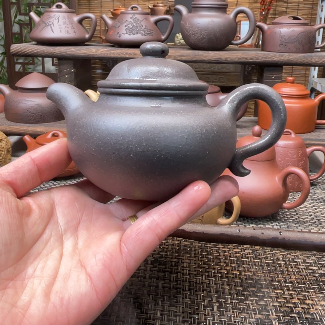 紫砂茶壶宜兴原矿紫砂手工制全250