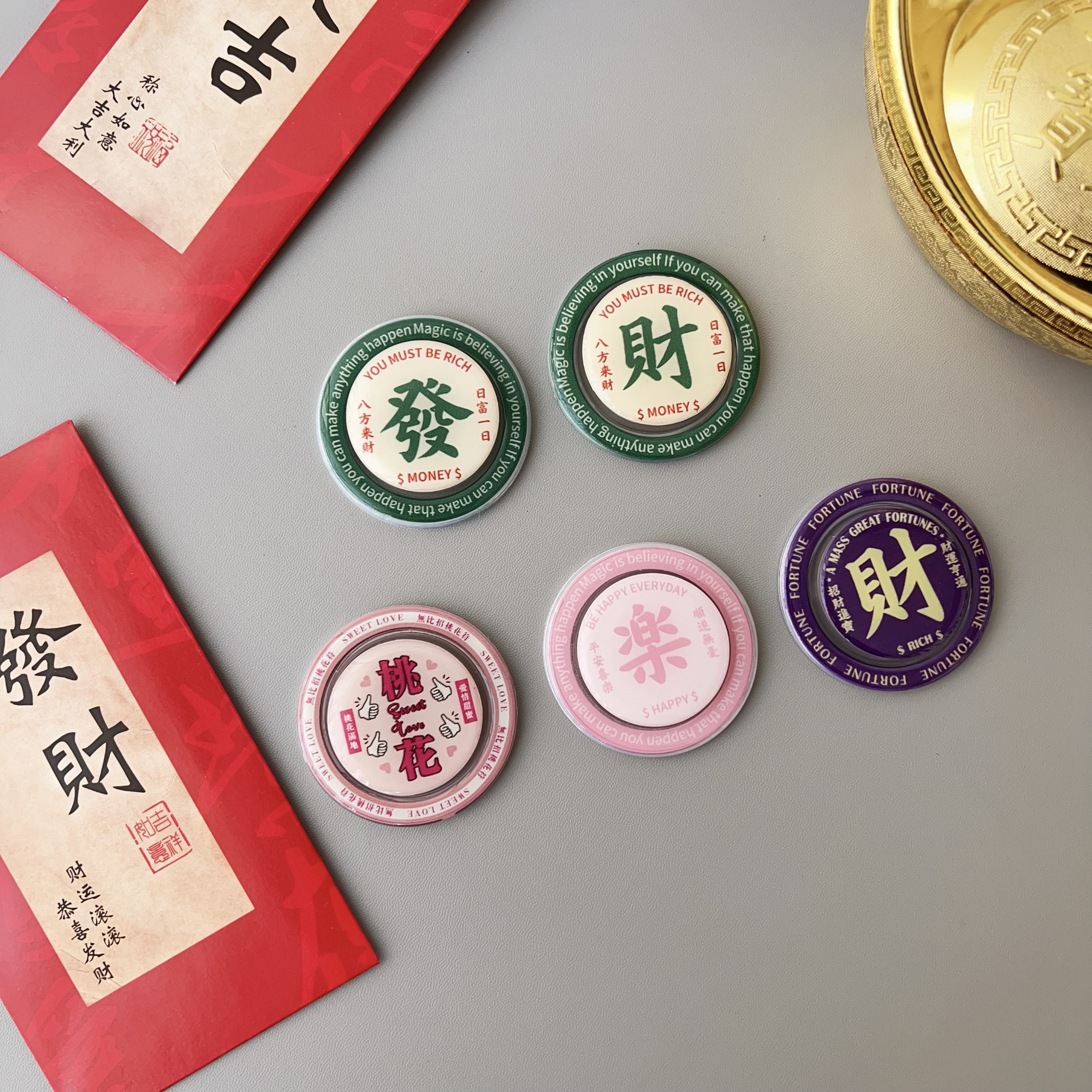 磁吸magsafe手机气囊支架可折叠懒人透明伸缩旋转