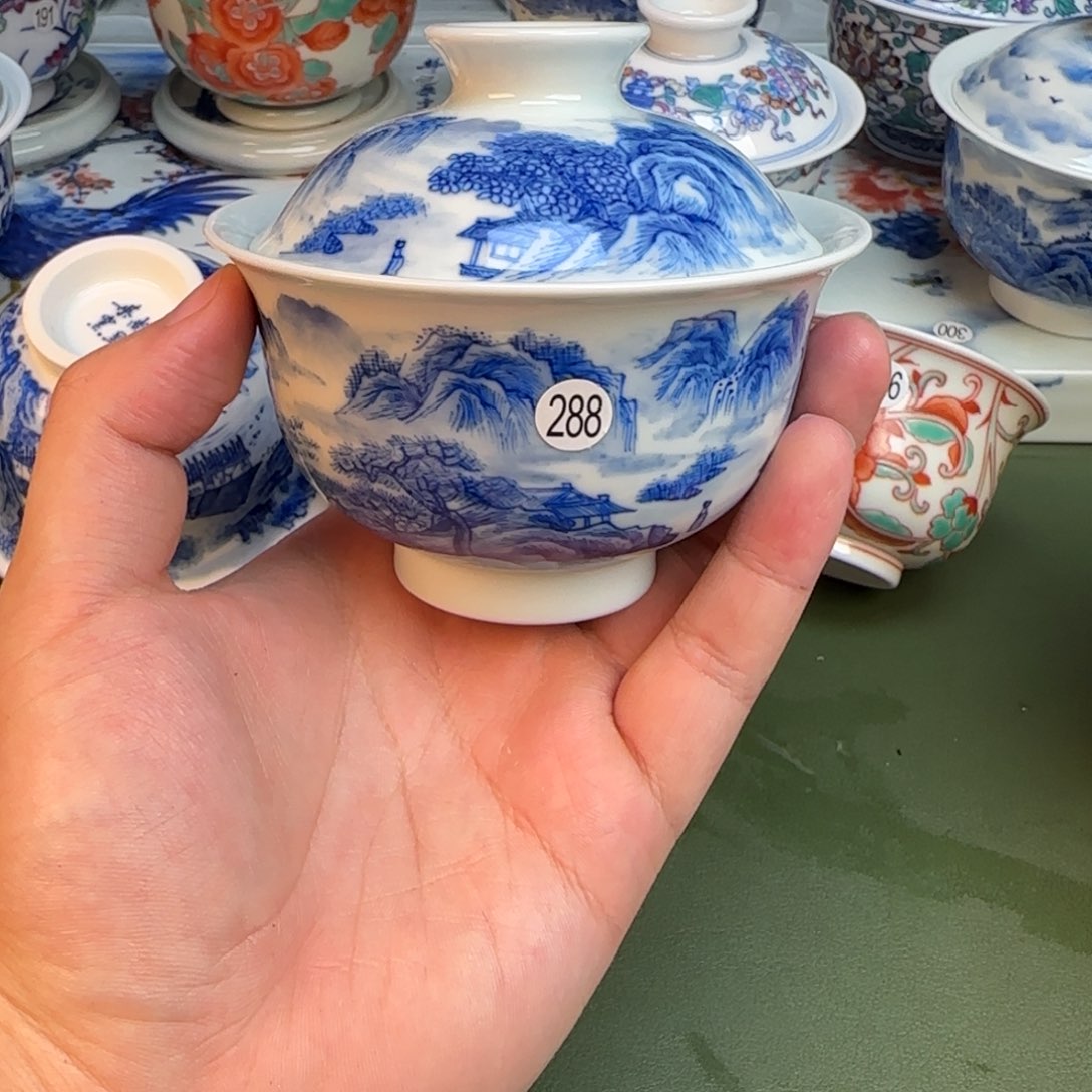 彦祖纯手工手绘茶具288