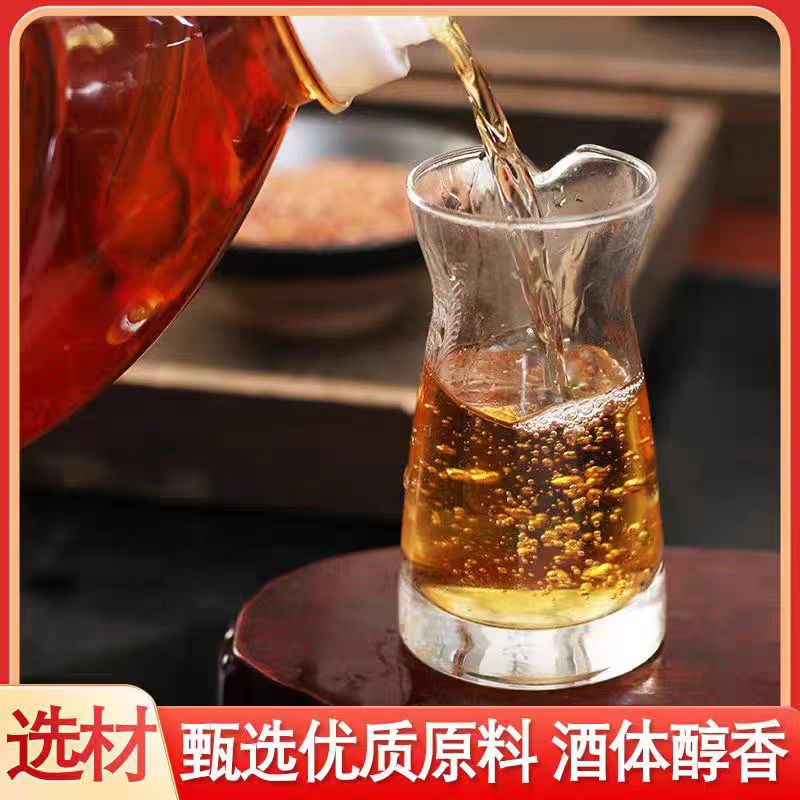 C纯粮酒52度试喝3斤一桶2.5L拍一发二纯粮食酿造酒体浓郁一桶5斤