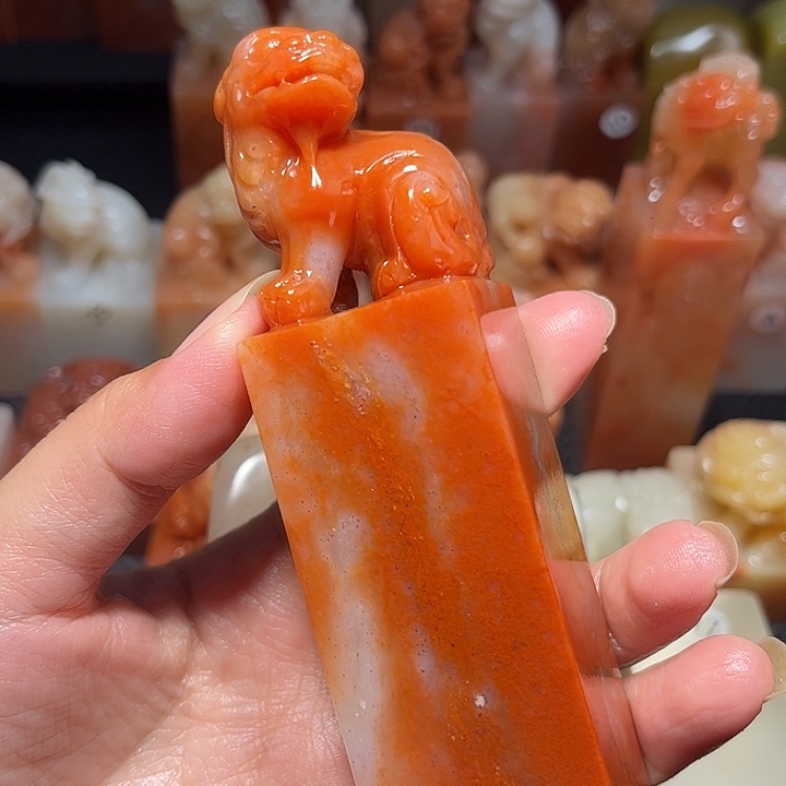 老挝石老挝保利石印章