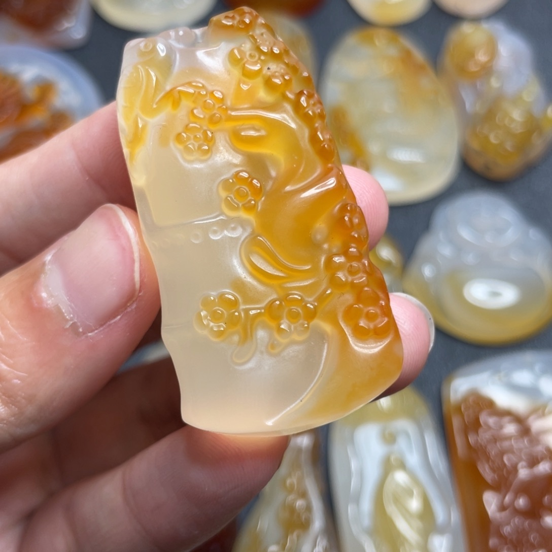 灬***灬玛瑙/玉髓未镶嵌颈饰