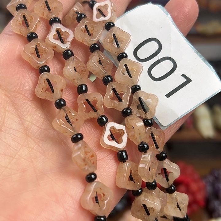 玛瑙/玉髓颈饰合金