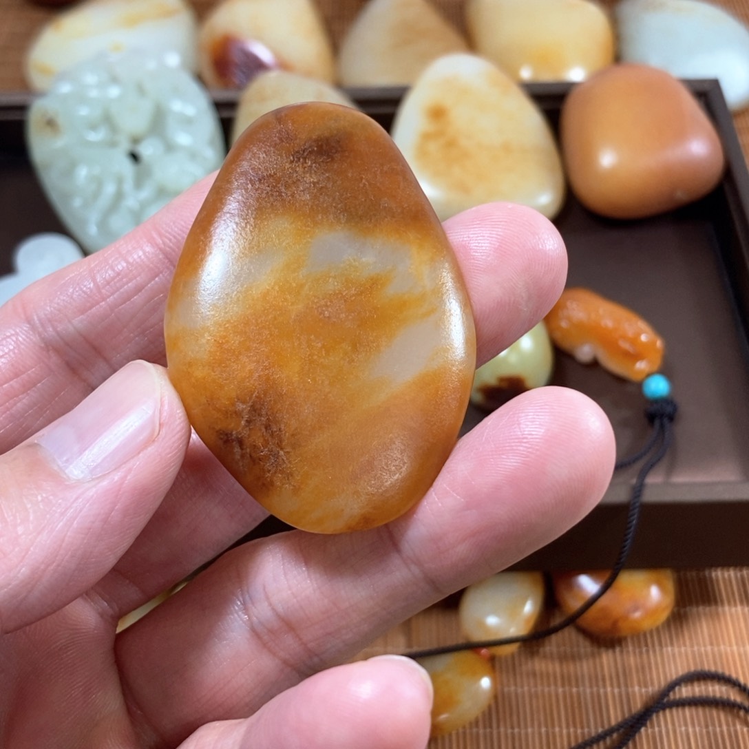 和田玉挂件未镶嵌用****7