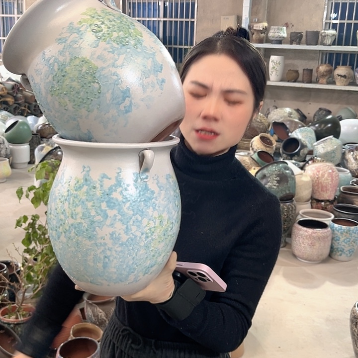 正品口19高25花盆……