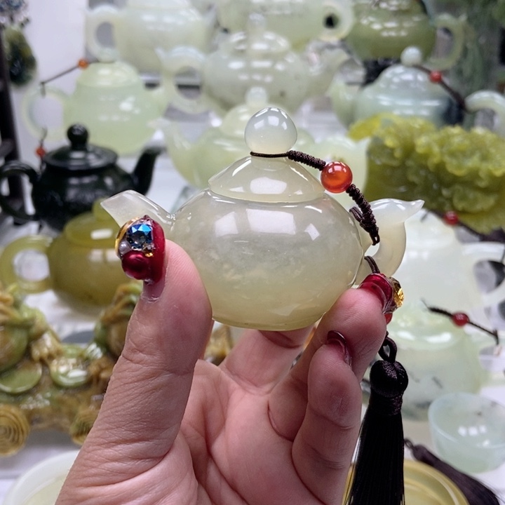 蛇纹石玉手链未镶嵌