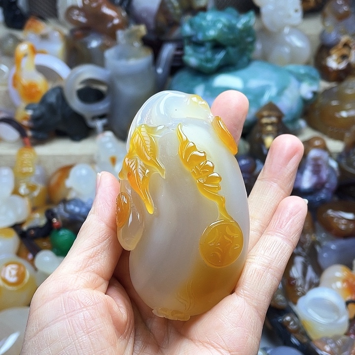 玛瑙/玉髓饰品未镶嵌