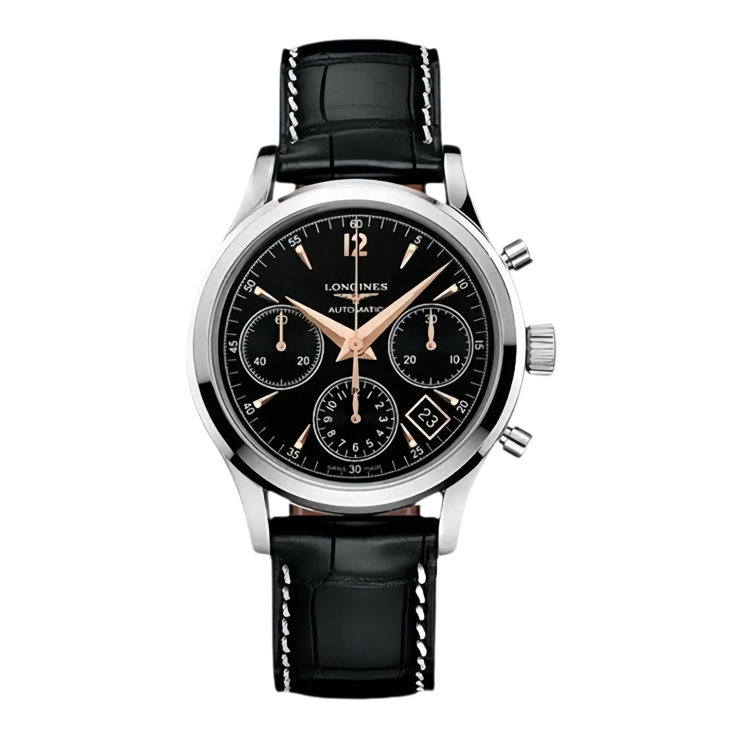 99新  Longines/浪琴/壹复古750黑/表径41/男款/经典