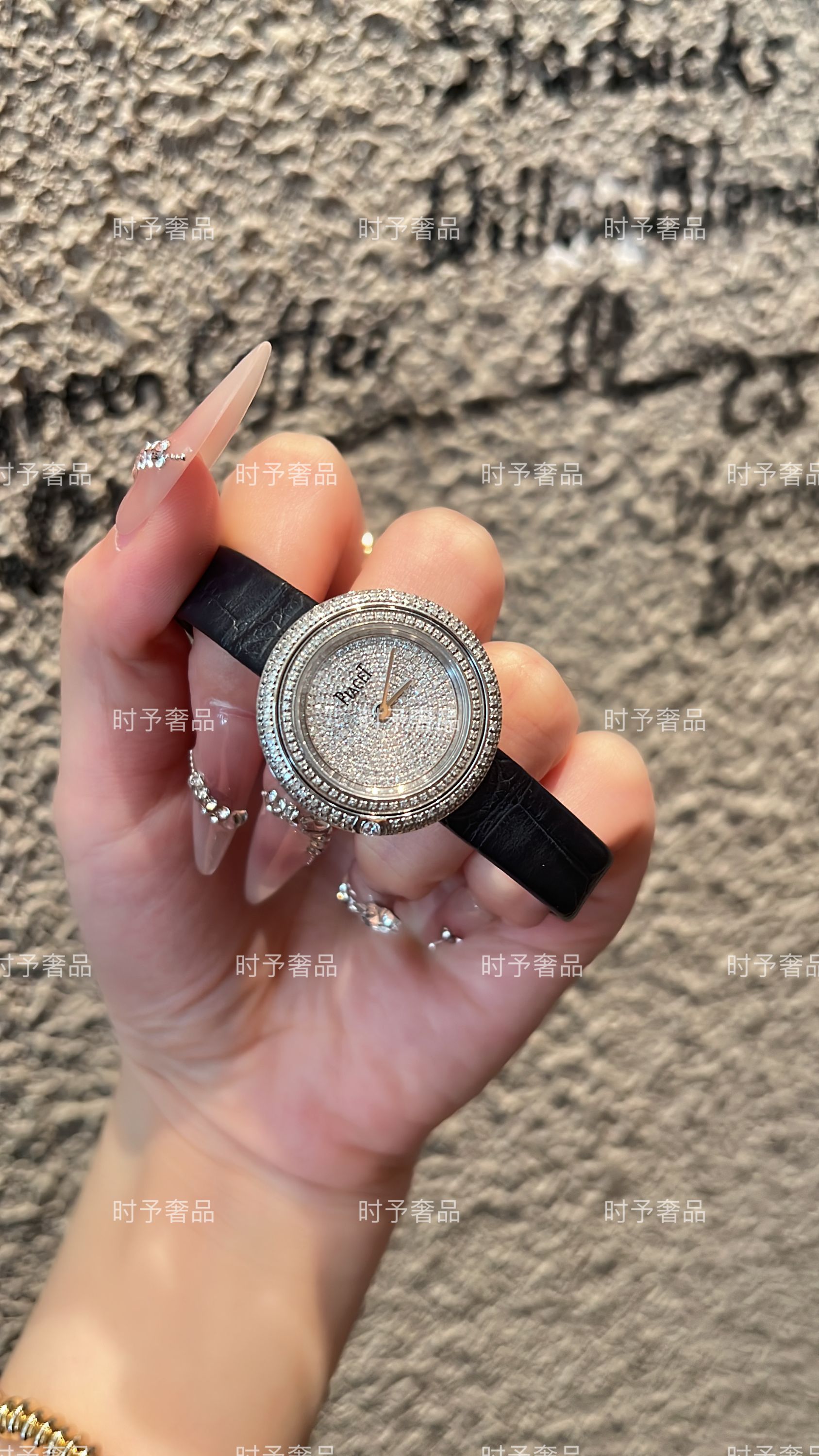 99新 Piaget/伯爵 伯爵POSSESSION系列G0A43080腕表后钻满天星