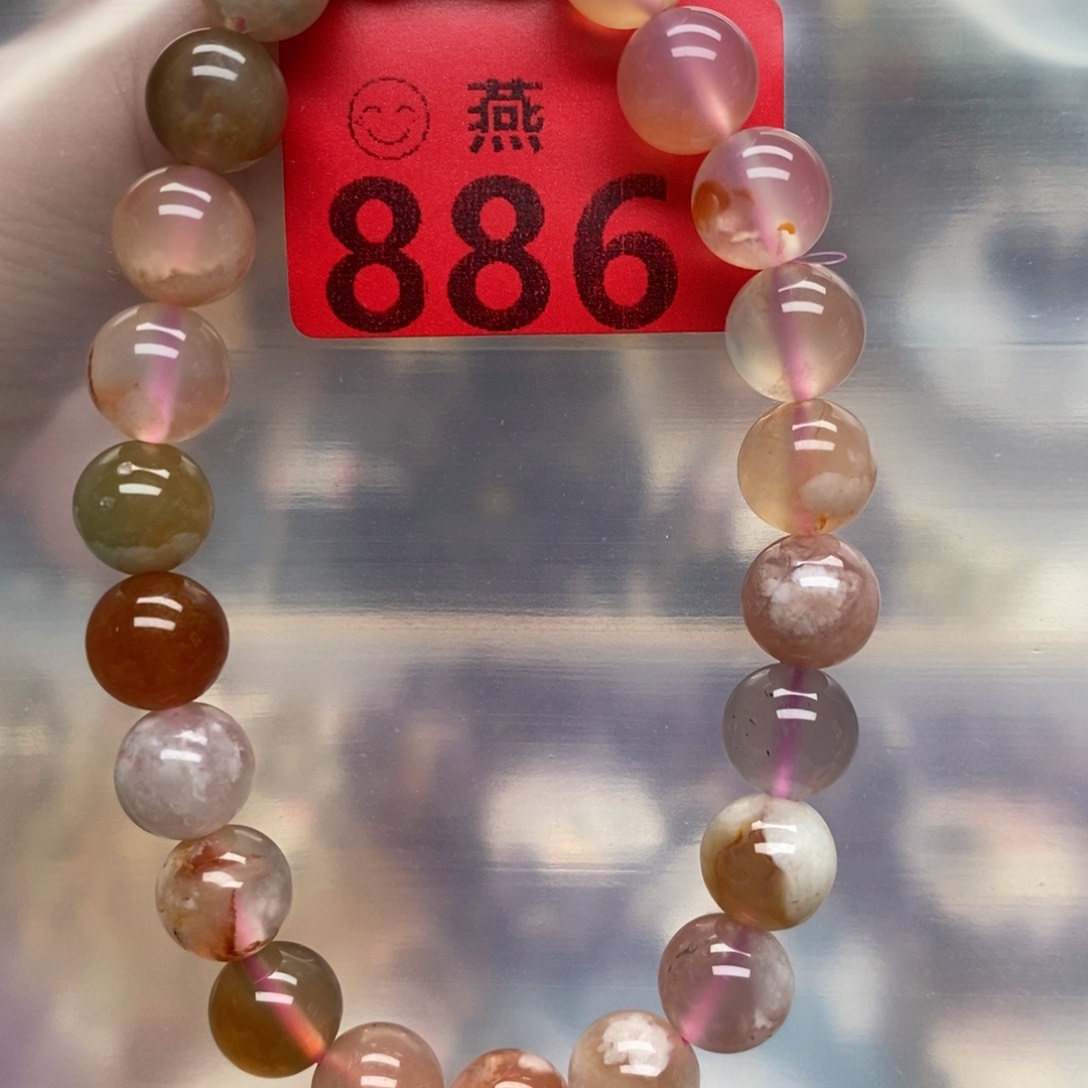 水晶手串未镶嵌多样性发一