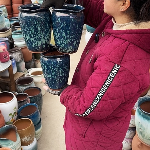 14口20高瑕疵盆子盆子 