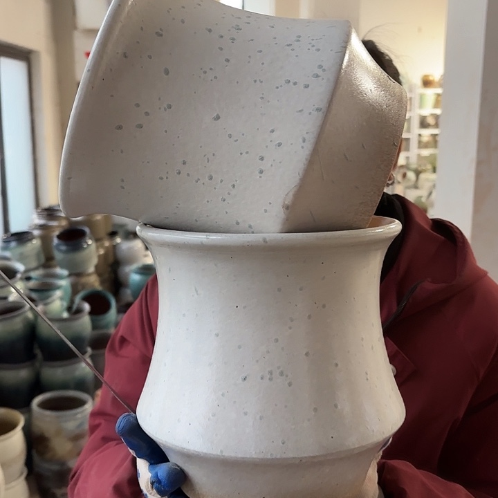 瑕疵高21口20花盆