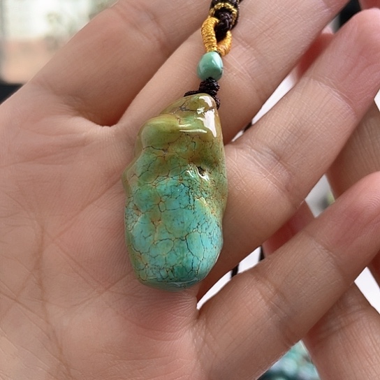 未镶嵌绿松石珠宝奇石