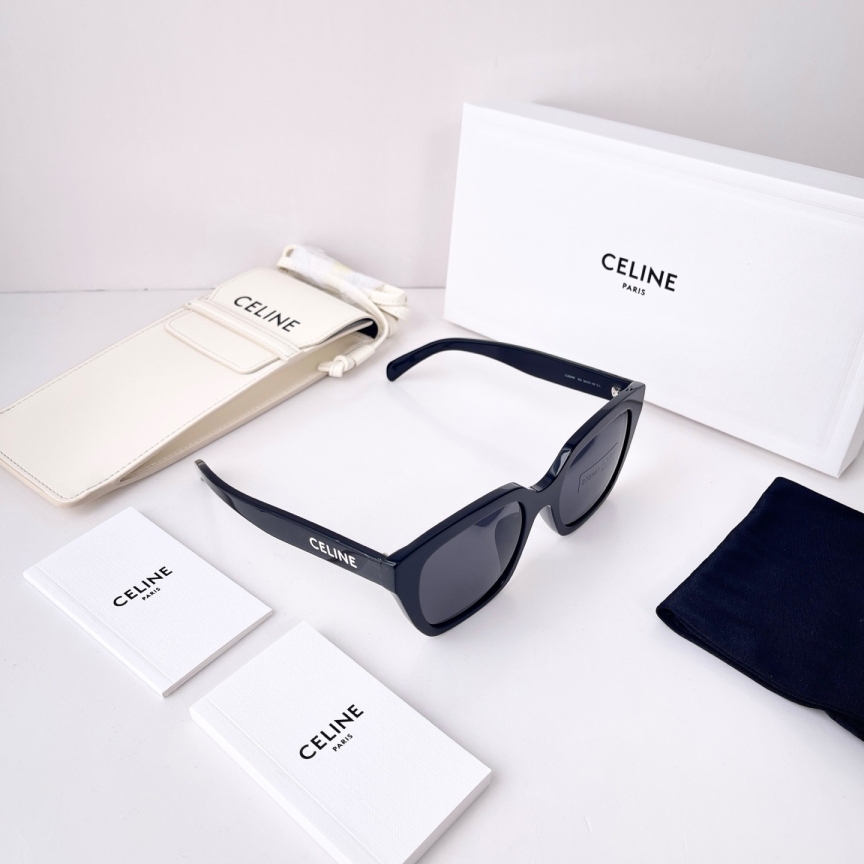 未使用 Celine/思琳 【九筒奢品】 黑色板材墨镜太阳镜/9852