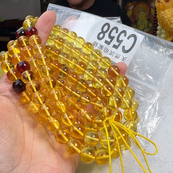 蜜蜡珠宝奇石未镶嵌多样性发其一9