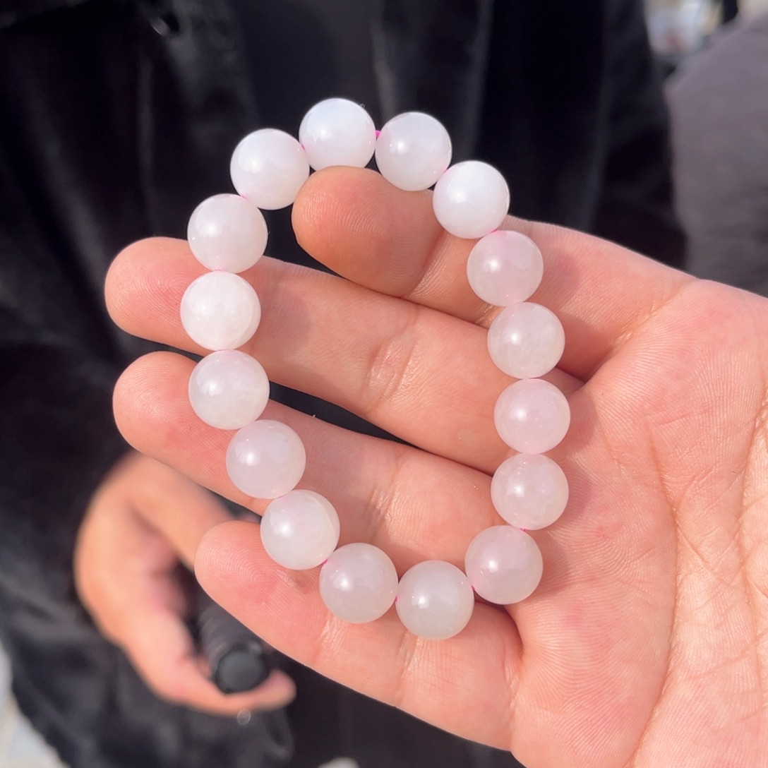 和田玉颈饰未镶嵌和田玉12mm手串