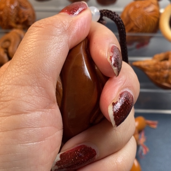 橄榄核吊坠巴西独款三面