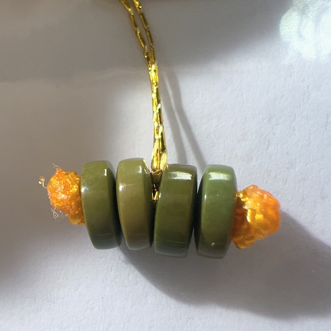 绿松石未镶嵌挂件