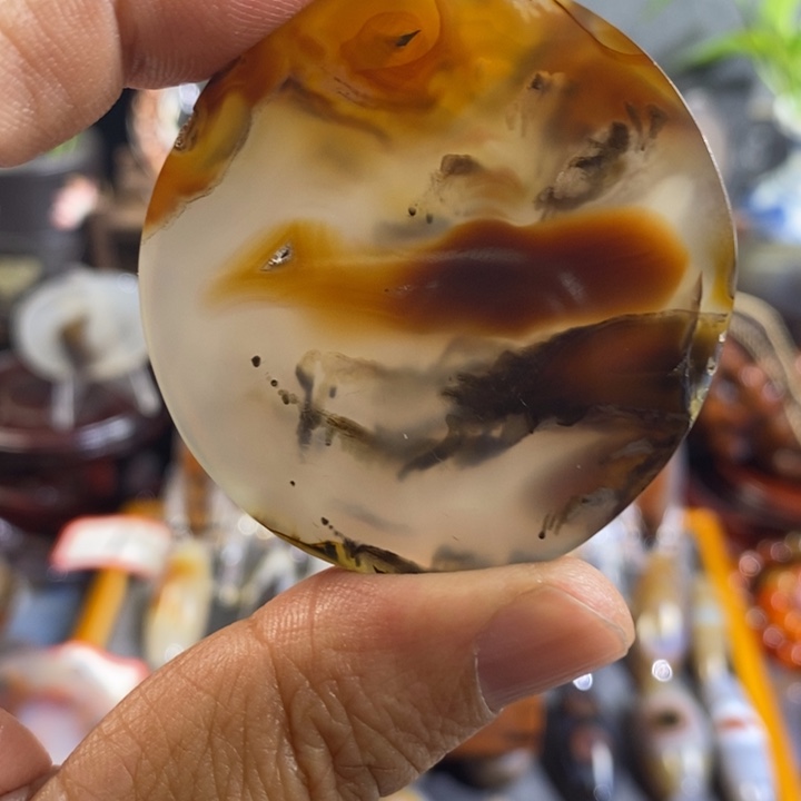 【闪购商品】玛瑙/玉髓吊坠(不含链)未镶嵌