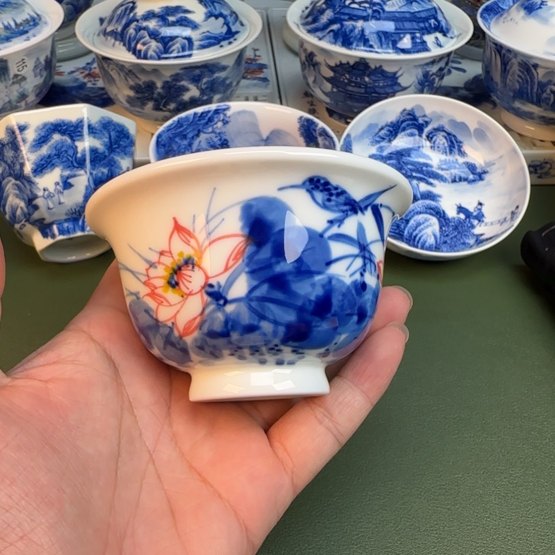 纯手工纯手绘茶具79