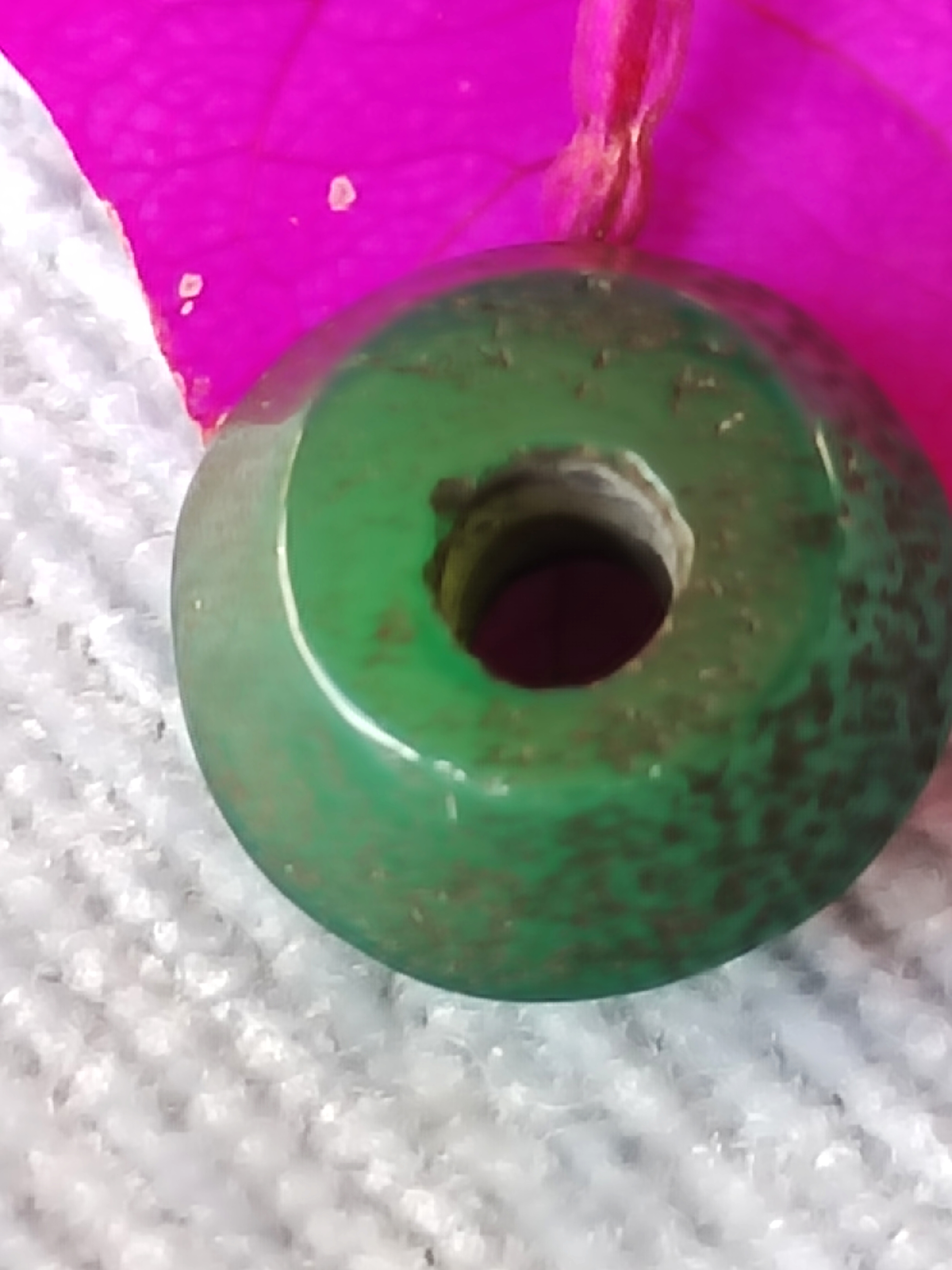 静雅古珠一玛瑙吊坠一颗