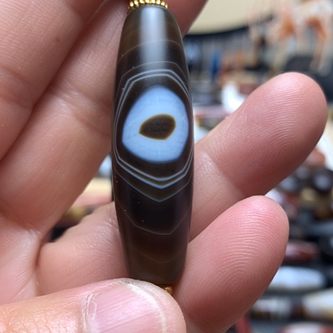 玛瑙/玉髓颈饰合金