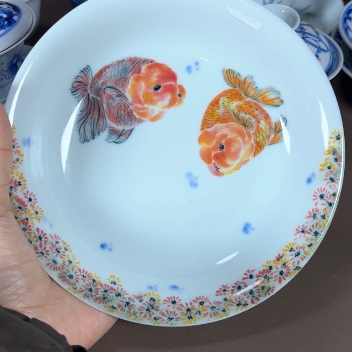 微瑕手工手绘茶具