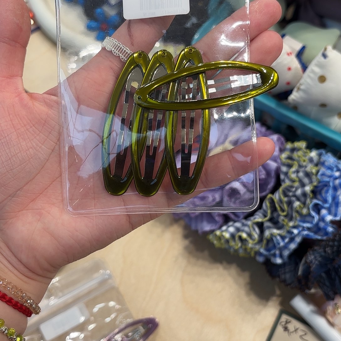 布艺铁合金咸菜绿瓜子一袋