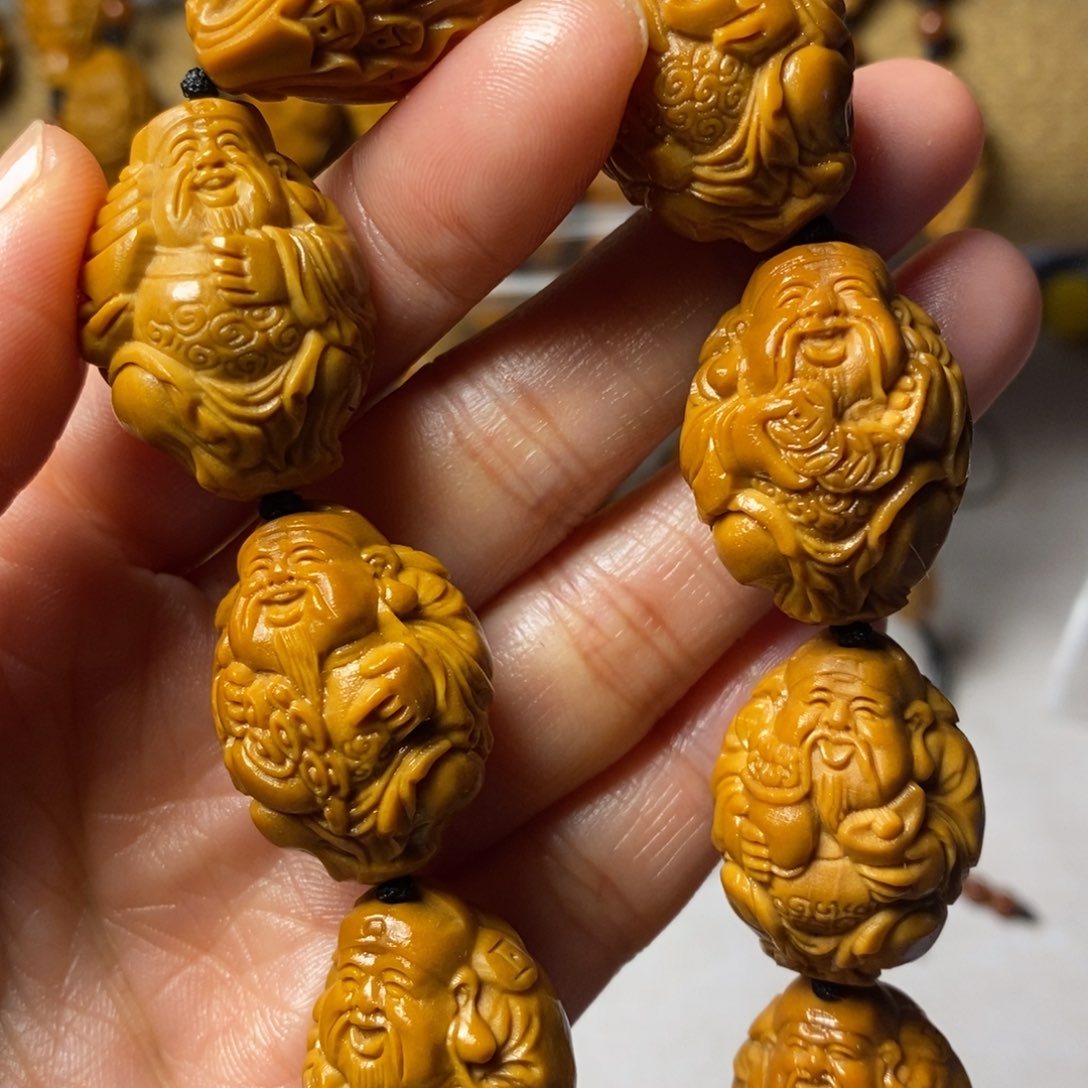 橄榄核手串/手链八大财神