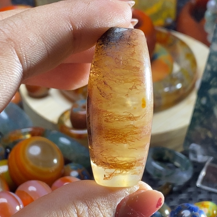 s***r玛瑙/玉髓未镶嵌颈饰