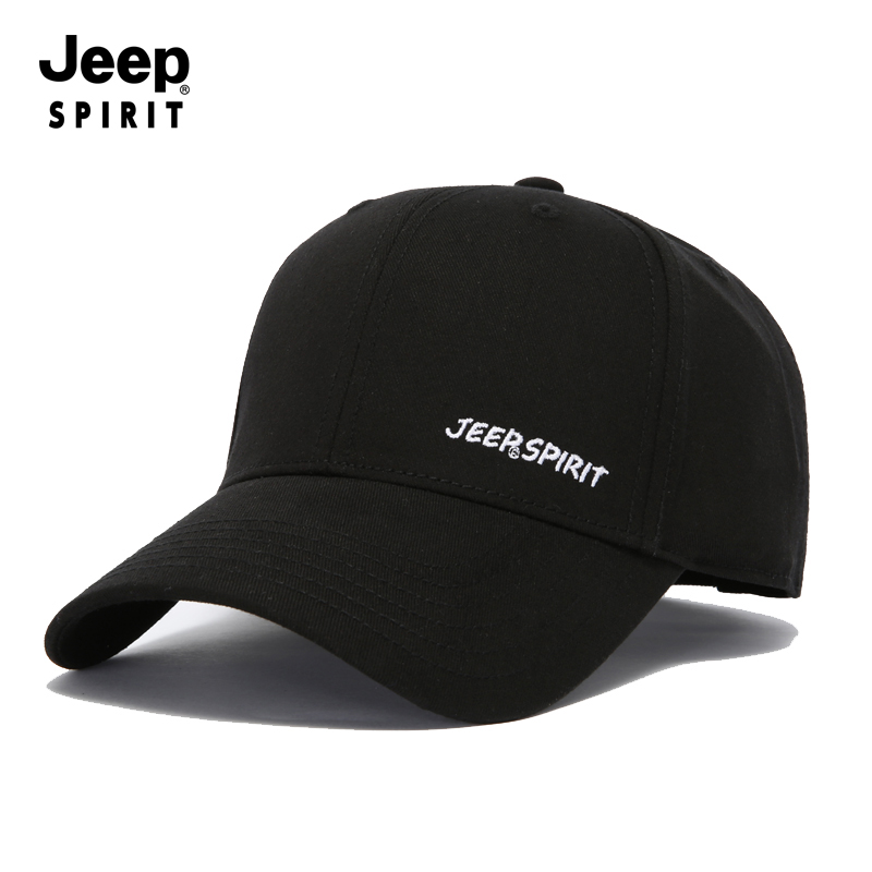 JEEP SPIRIT吉普棒球帽男女四季遮阳帽子运动户外休闲刺绣鸭舌帽
